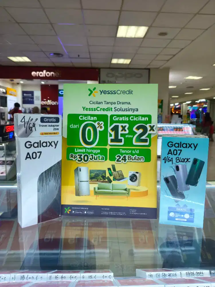 Cicilan hp Samsung A07 cuma pakai ktp aja