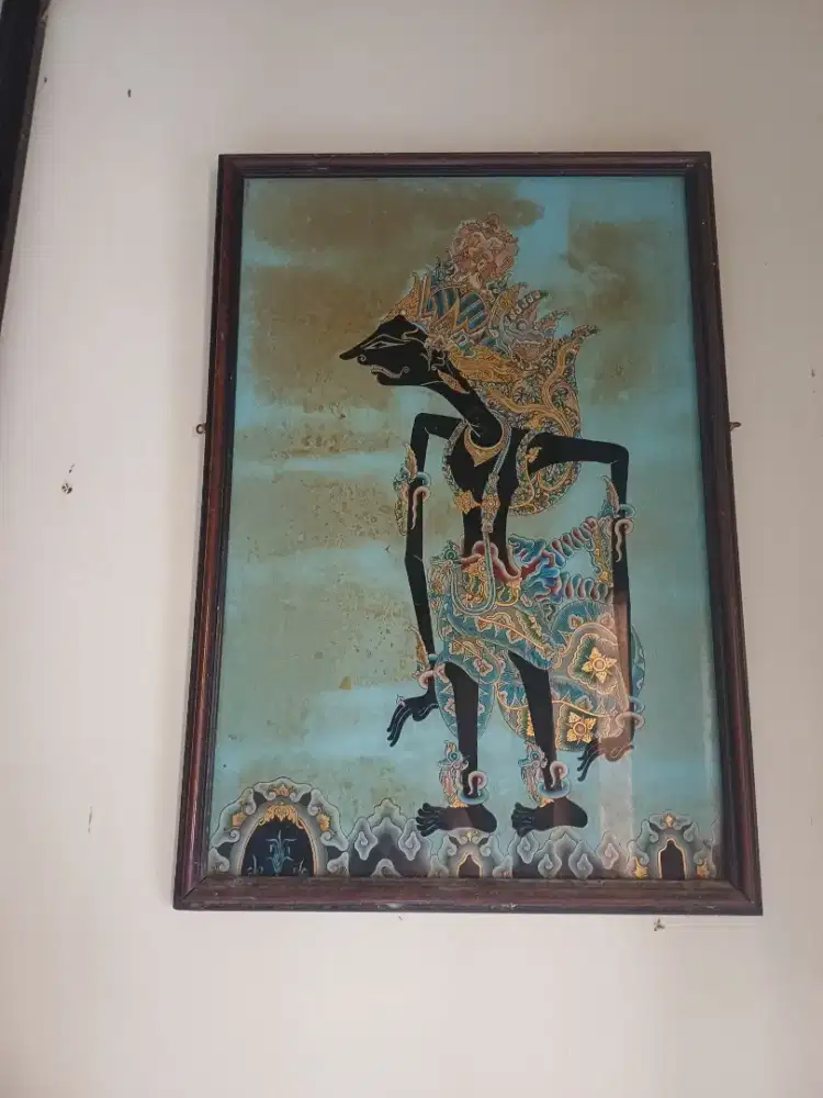 Lukisan kaca antik
