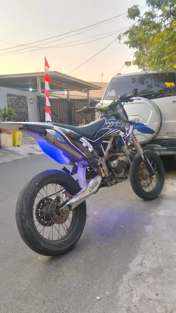 Kawasaki klx bore up modif