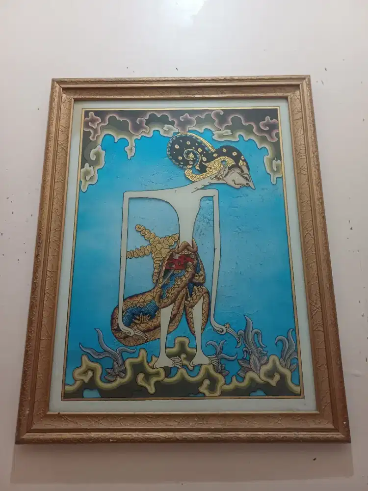 Lukisan kaca antik