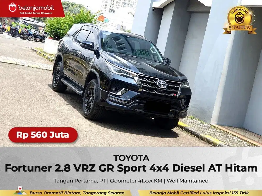 [ 4x4 ] Toyota Fortuner 2.8 VRZ GR Sport Diesel Facelift 2024/2025