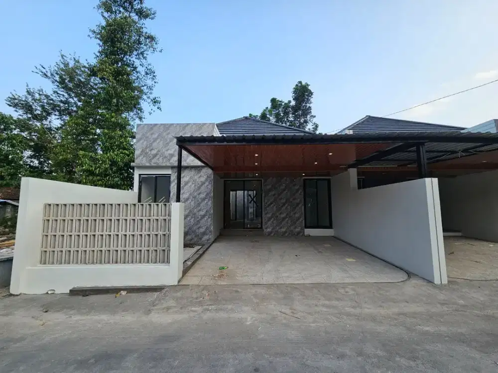 Rumah Modern Tropis Dekat Uii Jalan Kaliurang Km13 Ngaglik Sleman