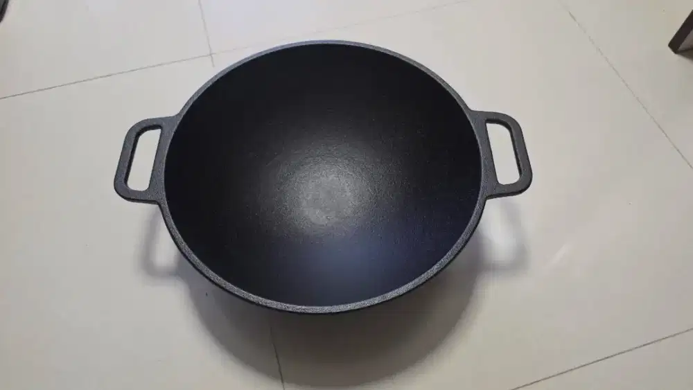 Wajan Penggorengan Cast Iron merk Skitchen