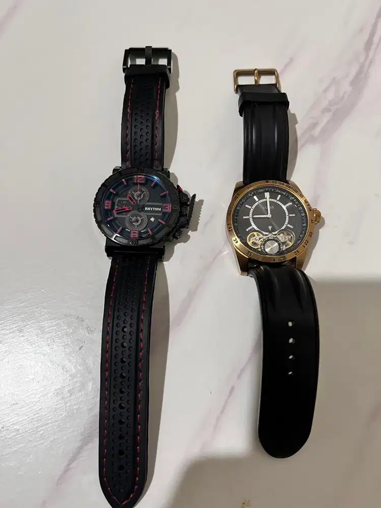 Jam tangan RHYTHM dan Guess