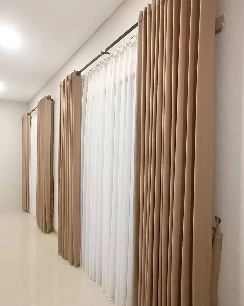 FRE SURVEY Gorden Blackout Pasang Skat Klinik Hordeng Gordyn Vitrase