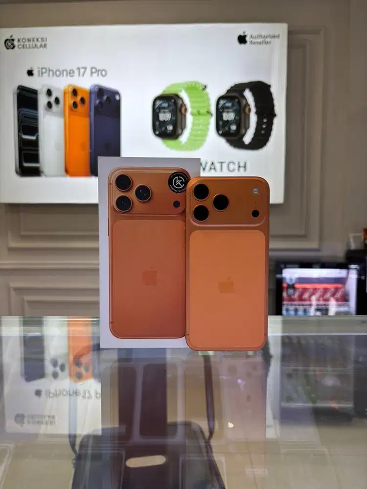 Iphone 17 Pro Max 256GB Cosmic Orange Garansi Resmi iBox 2 Bulan