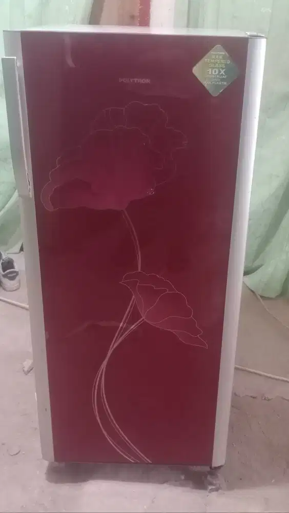 Kulkas 1 pintu POLYTRON.(Diantar Free Dalam Kota Padang  Luar Kota