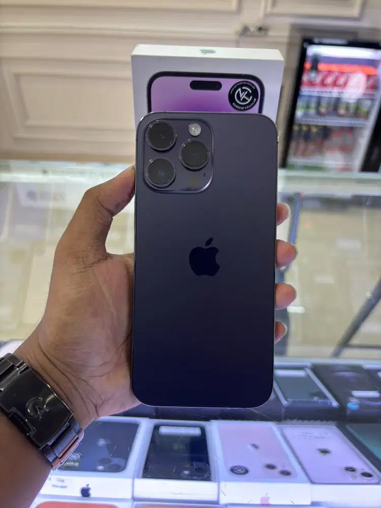 Iphone 14 Pro Max 128GB Deep Purple Garansi Resmi iBox