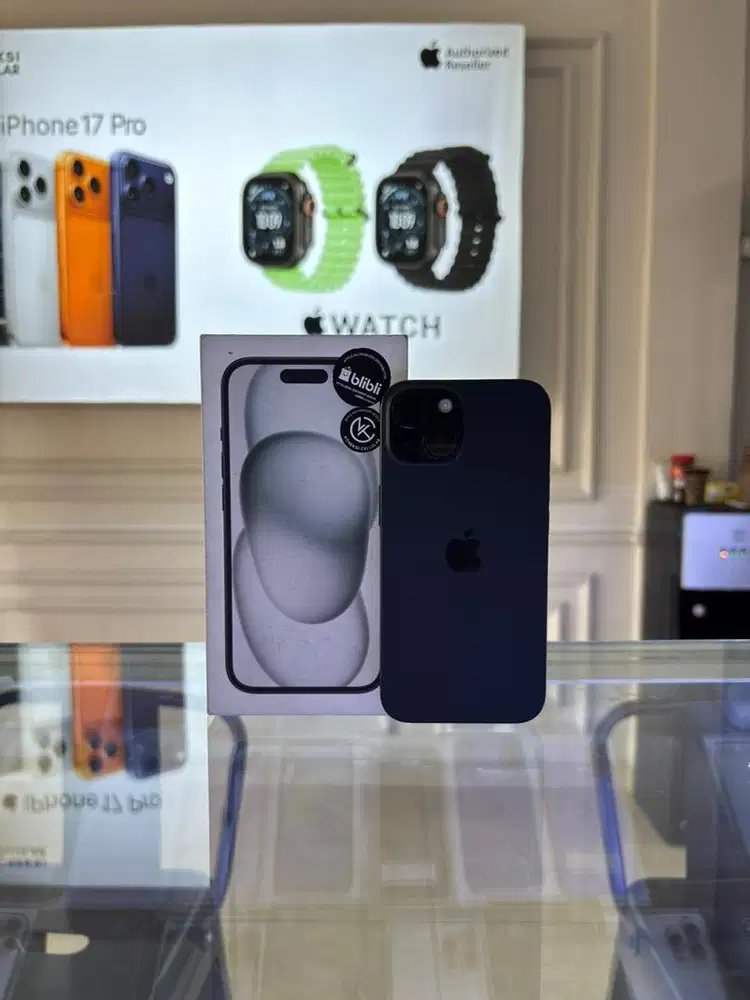 Iphone 15 128GB Black Garansi Resmi iBox 3 Bulan