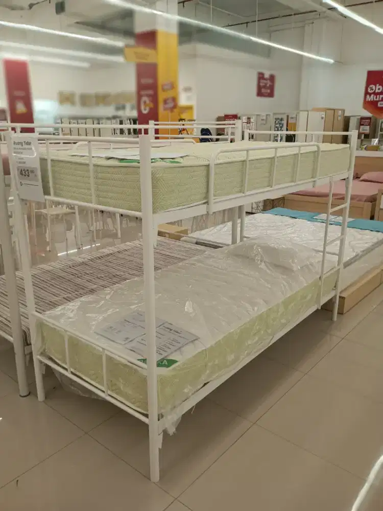 Obral ranjang tingkat / ranjang anak / kebutuhan pesantren