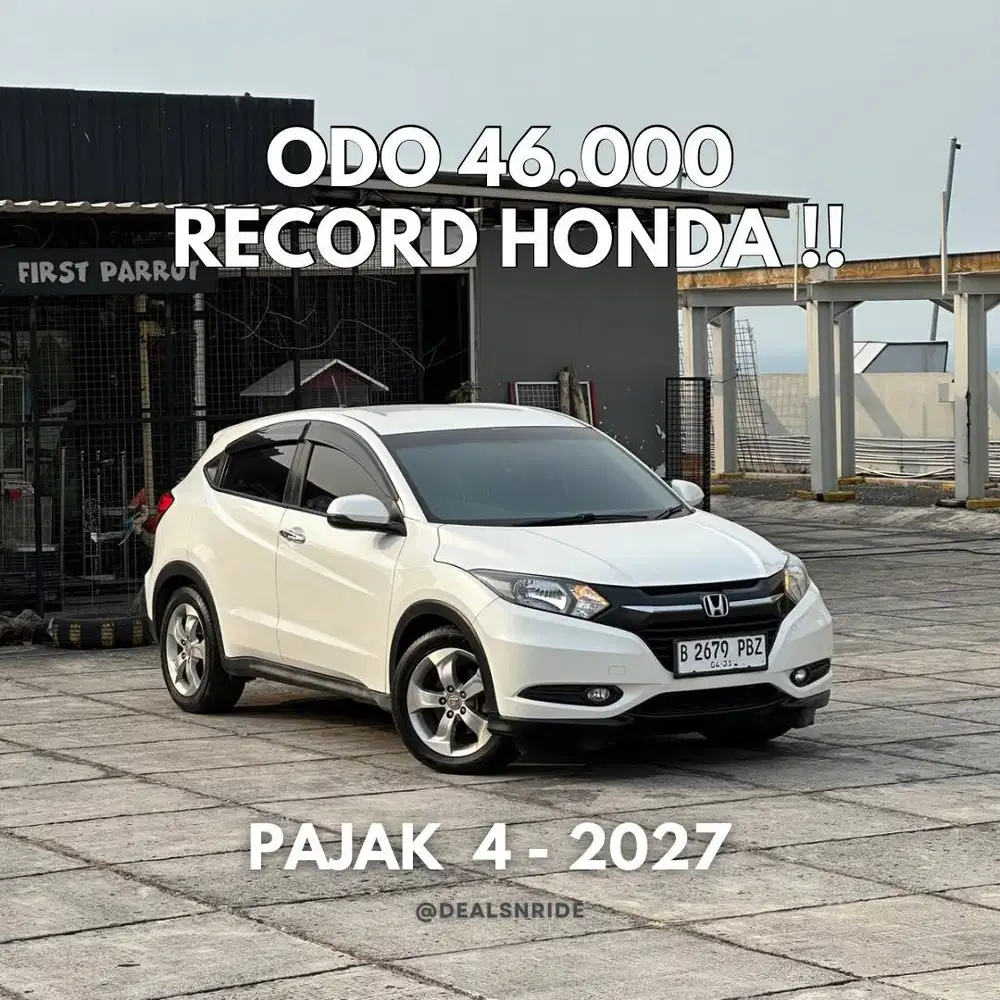 ODO 46.000 ANTIKK !! PAJAK 4/2027 HONDA HRV E CVT 2016 ODO ANTIK