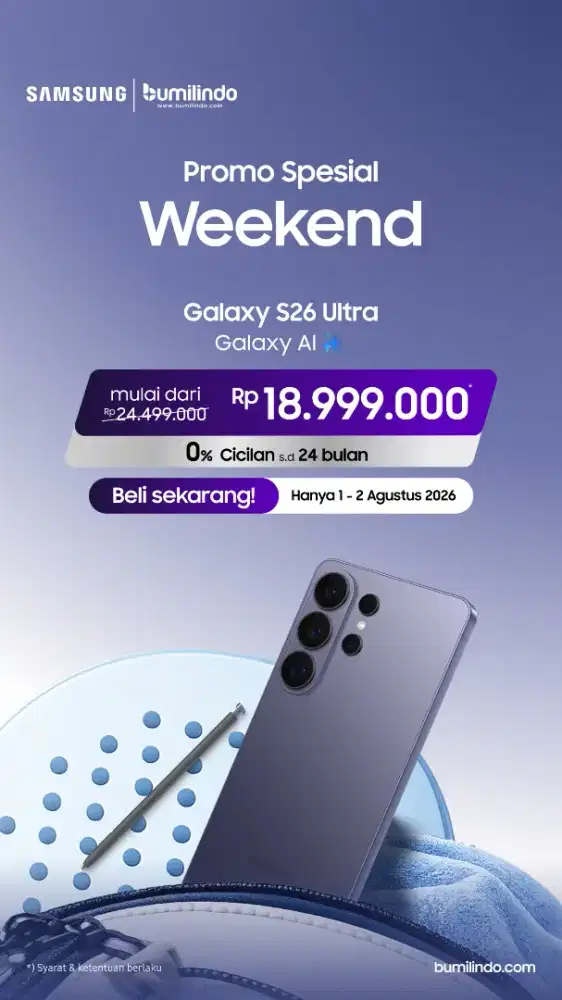 SAMSUNG S26 ULTRA BOOSTER WEEKEND