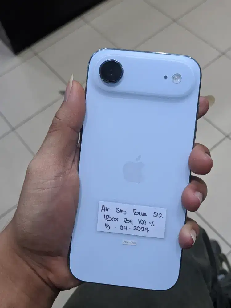 iPhone Air Sky Blue 512gb SECOND IBOX