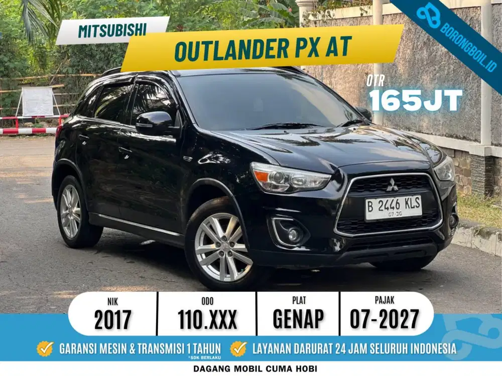 TDP 3 JUTA || Mitsubishi Outlander PX AT 2017