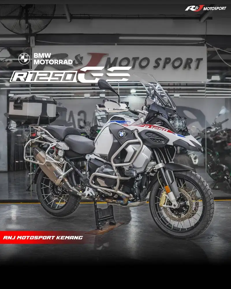 BMW GS K51 1250 R1200 odo 2.000 an KM Tahun 2023 Knalpot Akrapovic