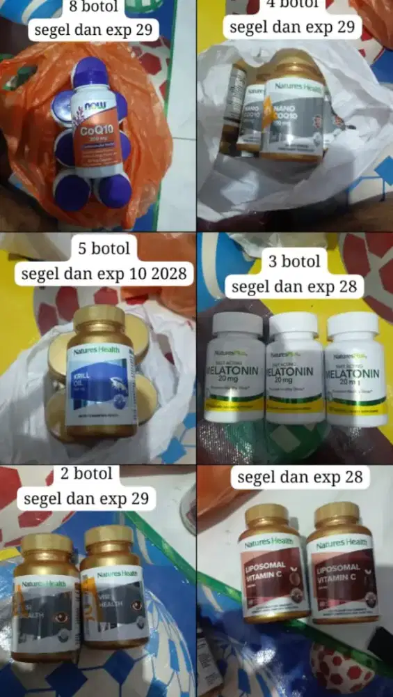 Dijual suplemen kesehatan harga murah