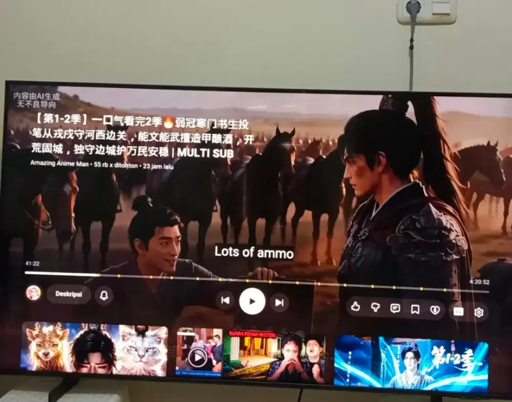 Samsung crystal UHD 55