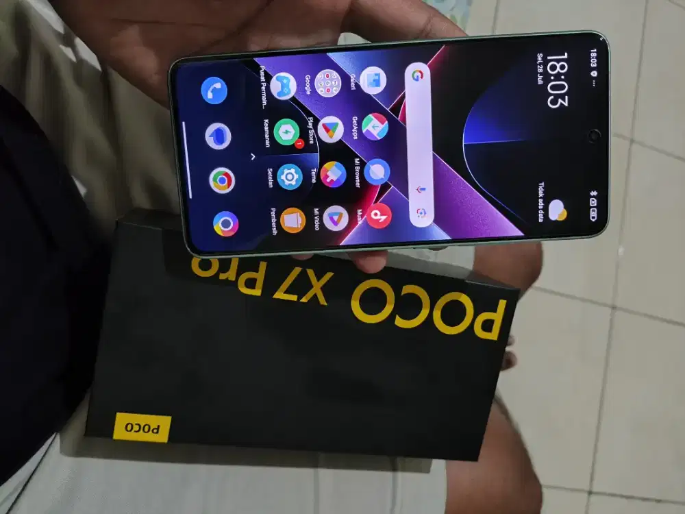 Poco X7 Pro 12/512 5G Full set Nokendala Battre awet
