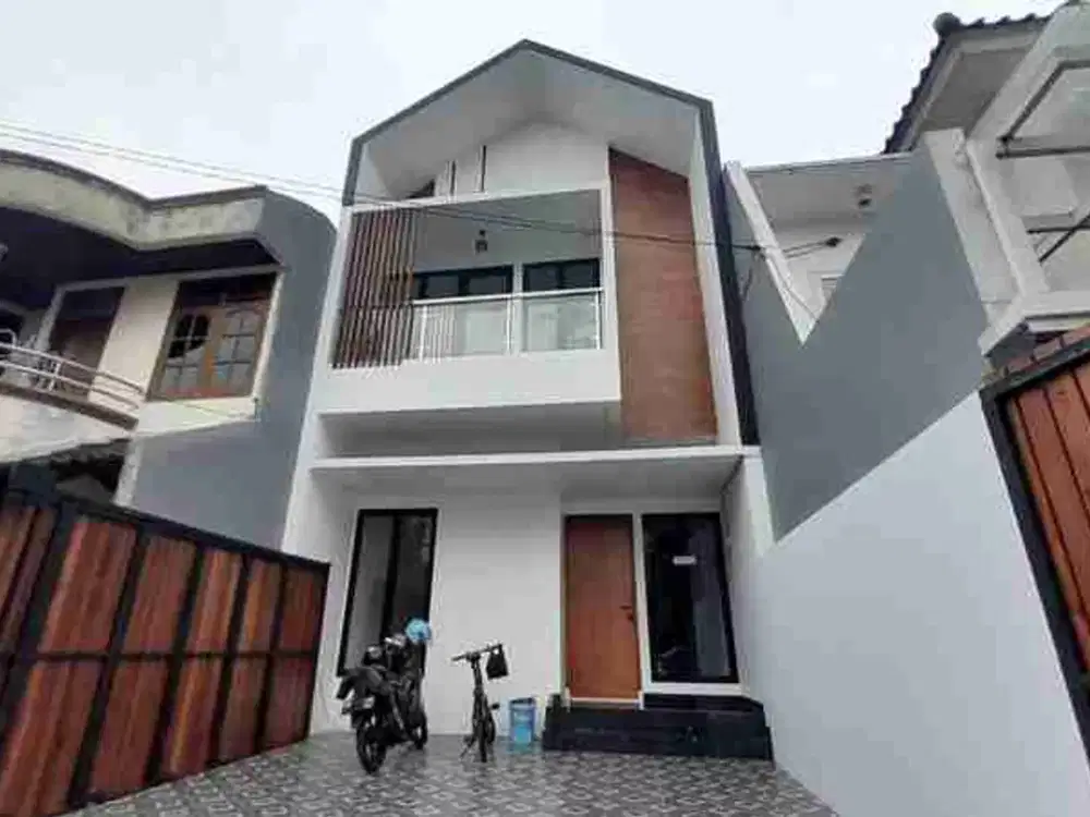ruma baru  modern minimalis 
pondok kelapa duren sawit