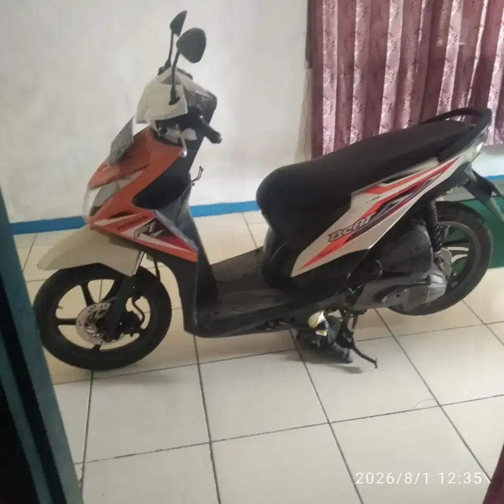 Motor honda beat fi tahun 2014 surat surat komplit