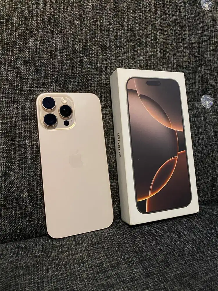 Iphone 16 pro max 512gb iBox bh 100% garansi 2027 like new