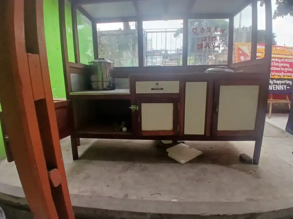Gerobak bekass jualan