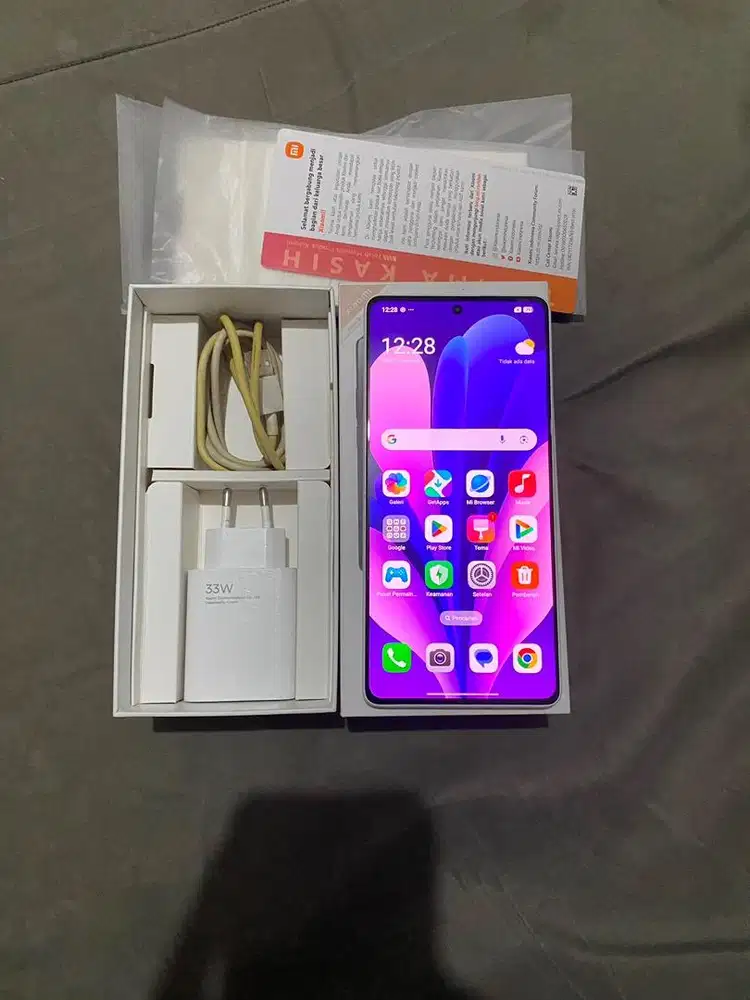 Xiaomi Note 13 5G White 8/256GB Resmi Lengkap
