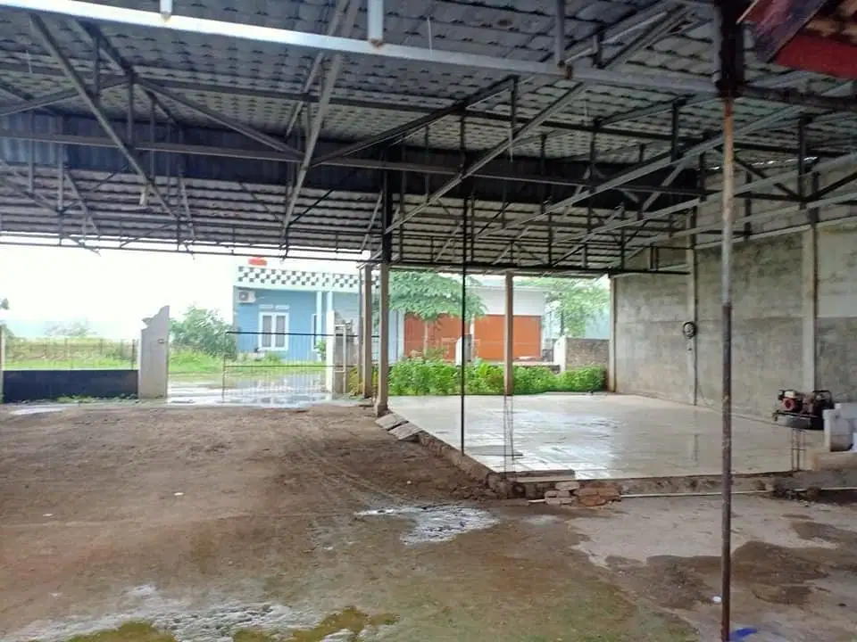 Di Jual tanah bangunan dan kolam dekat STASIUN BESAR CIKAMPEK