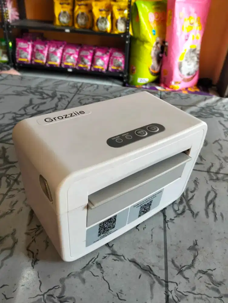Printer resi dan label grozziie A6 bluetooth