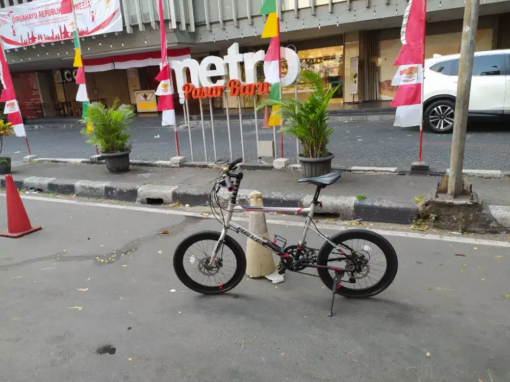 Sepeda Minivello like NEW Double Setang bonus Pompa tag Polygon Heist
