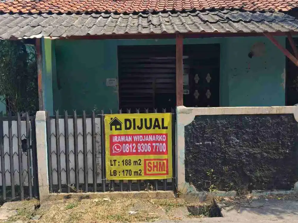 Jual Rumah di jalan Toar LT. 250m2 LB. 200m2, Harga Istimewa