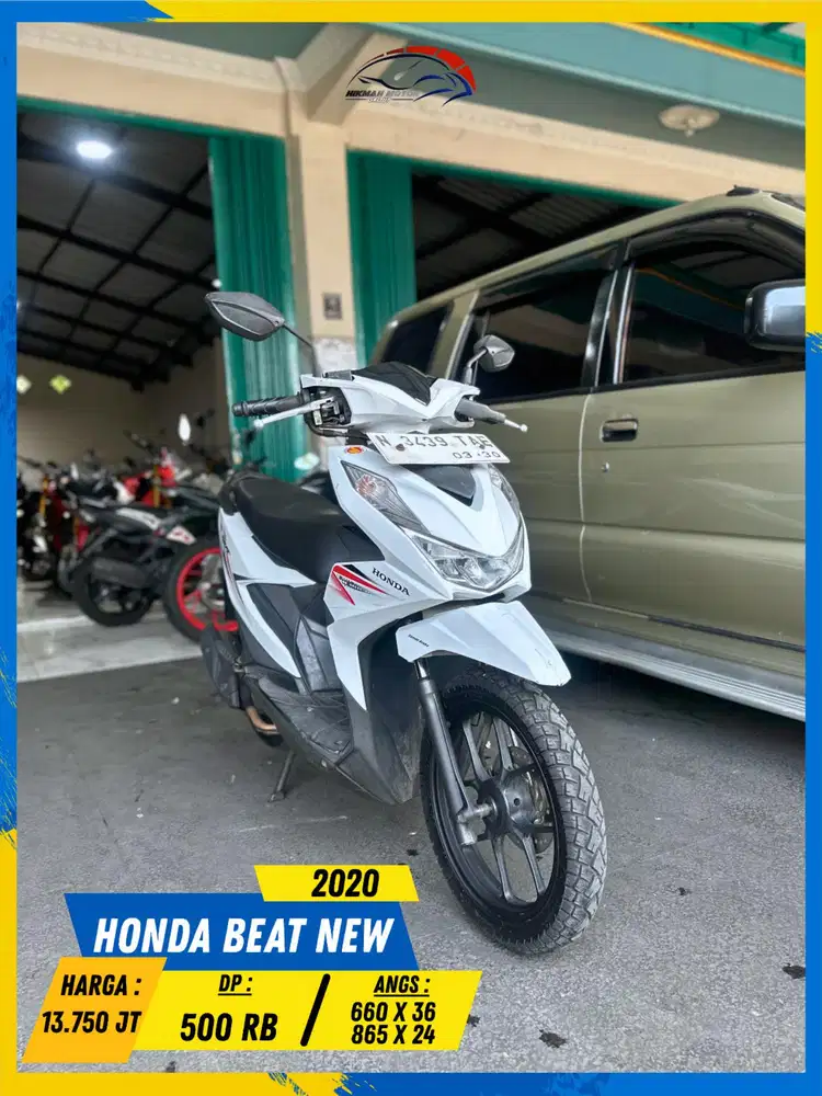 HONDA BEAT NEW 2020 MANTAP POLL MASZEEHH HIKMAH MOTOR KEPUH MALANG