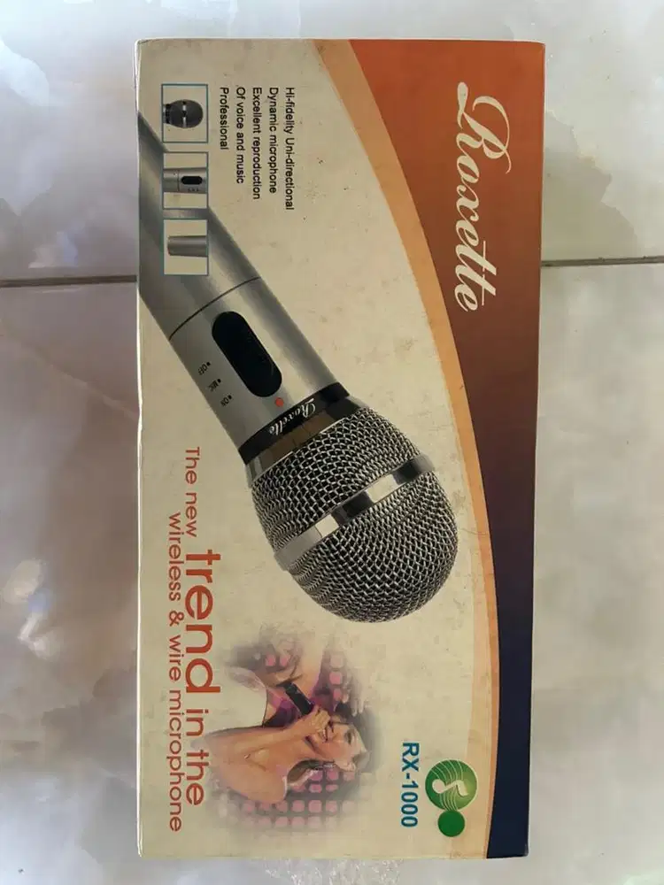Microphone wireless Roxette RX-1000
