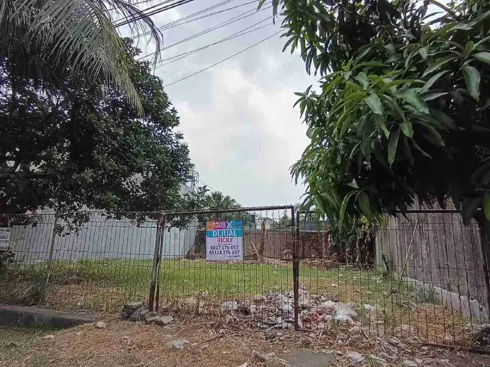 Tanah Kavling Jalan Boulevard Perumahan Cikunir Mediterania Regency Cocok Untuk Hunian dan Usaha