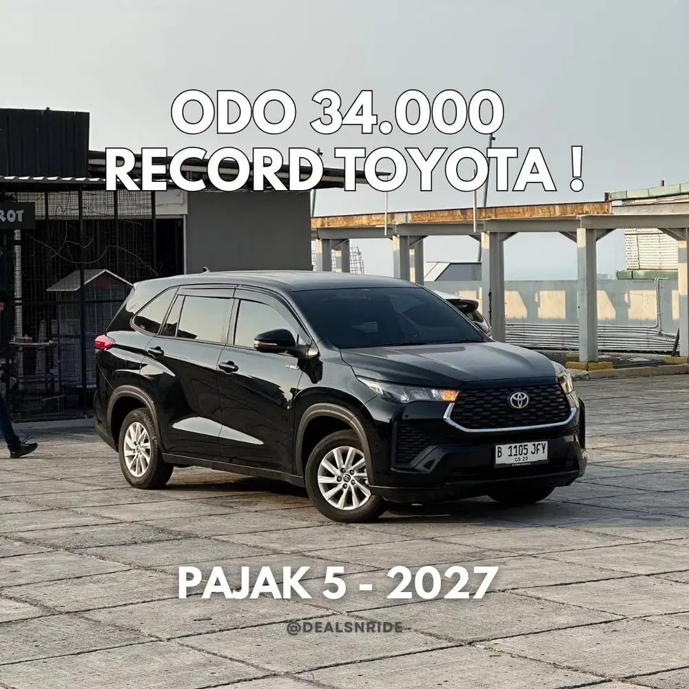 ODO 34.000 ANTIKK !! PAJAK 5/2027 TOYOTA ZENIX G HYBRID 2024 MULUS
