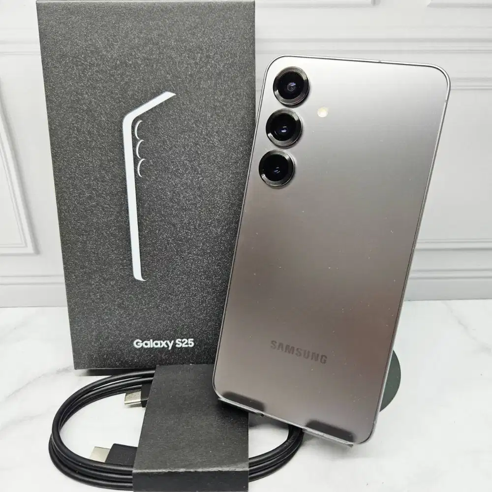 Samsung Galaxy S25 12/256GB Silver Like New SEIN Resmi Fullset