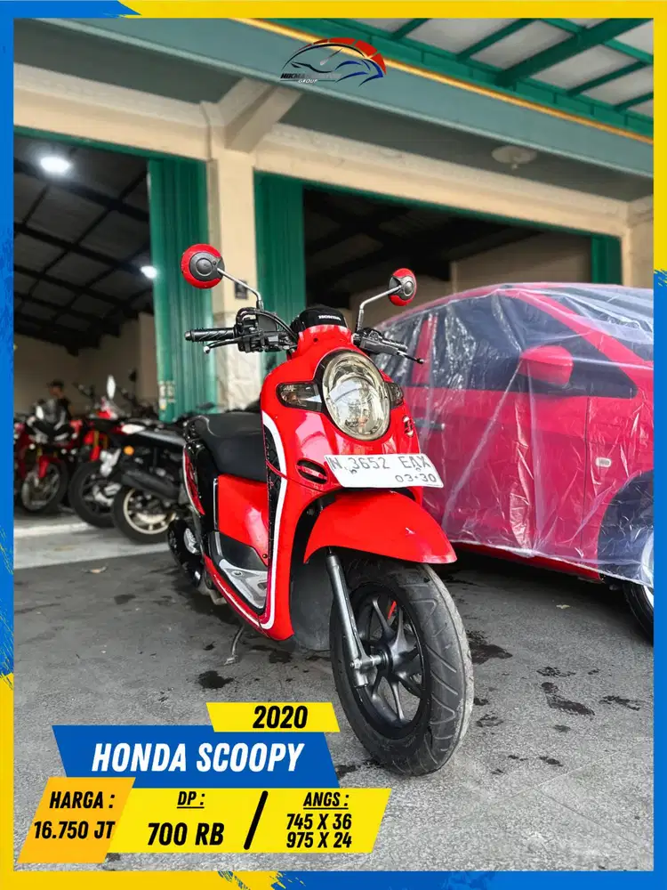HONDA SCOOPY 2020 MURAH BERKUALITAS HIKMAH MOTOR KEPUH MALANG