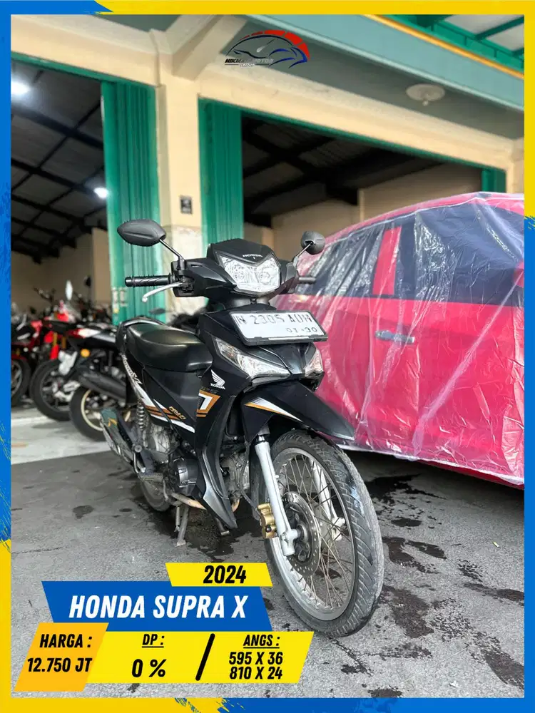 HONDA SUPRA X 2024 BEKAS RASA BARU BOSSKU HIKMAH MOTOR KEPUH MALANG