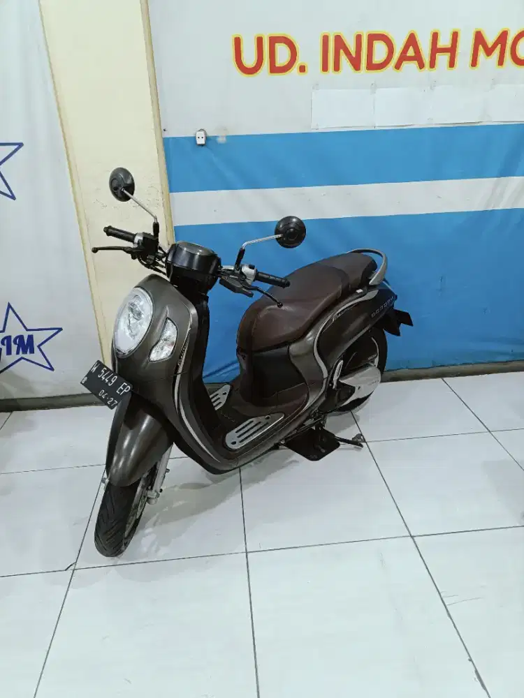 Mesin aman HONDA SCOOPY ESP STYLISH PRESTIGE KEYLLES 2022 bisa kredit