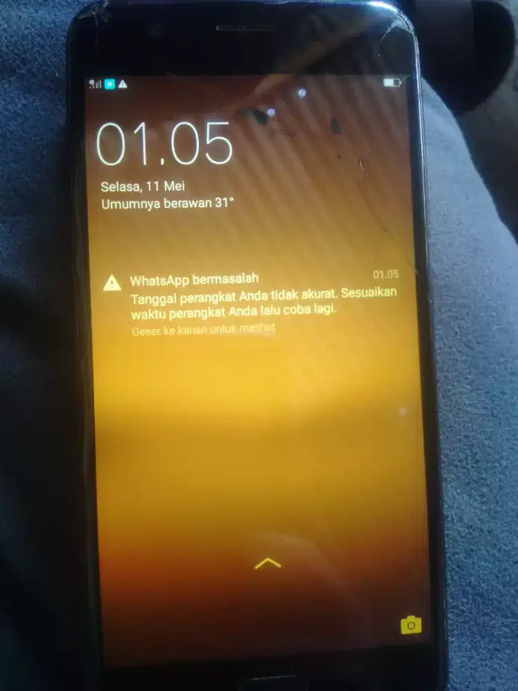 oppo A37 black pola jari