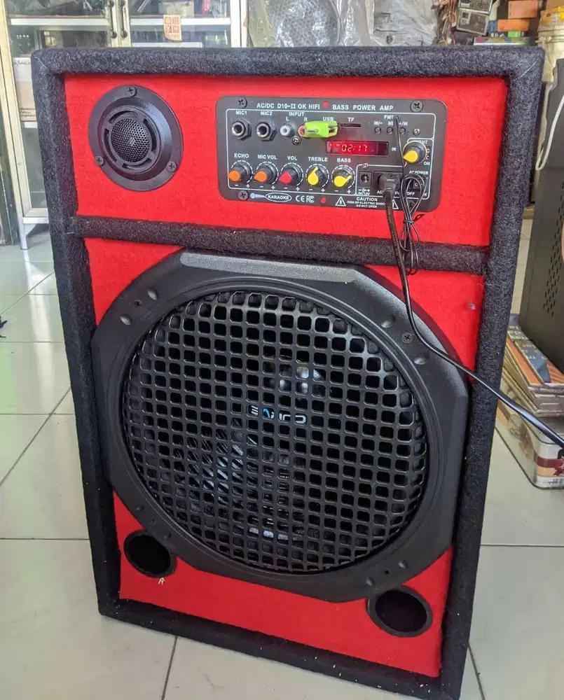 SPEAKER AKTIF 12 INCH SUBWOOFER BASS MANTAP BLUETOOTH USB FD