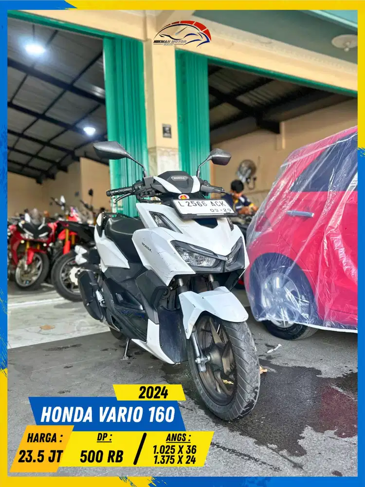 HONDA VARIO 160 2024 PLAT L GASSKEUN MASZEHH HIKMAH MOTOR KEPUH MALANG