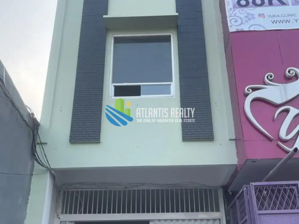 Di jual / disewa ruko strategis 3,5 lantai