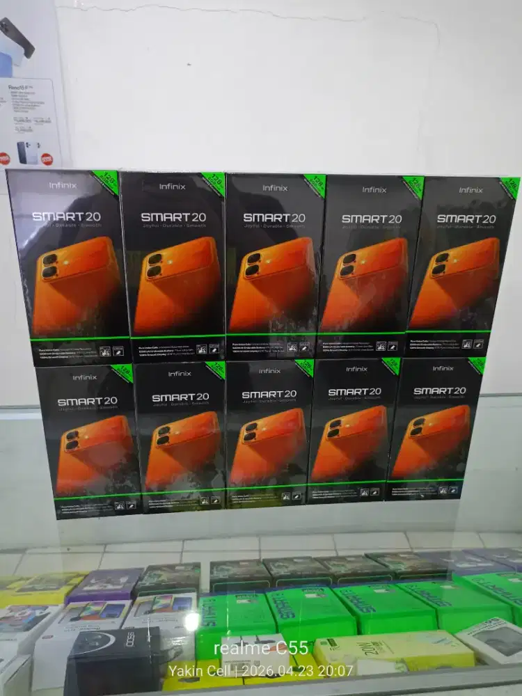 Infinix Smart 20 4+4/128 GB Helio G81 Layar 120Hz  Garansi Resmi