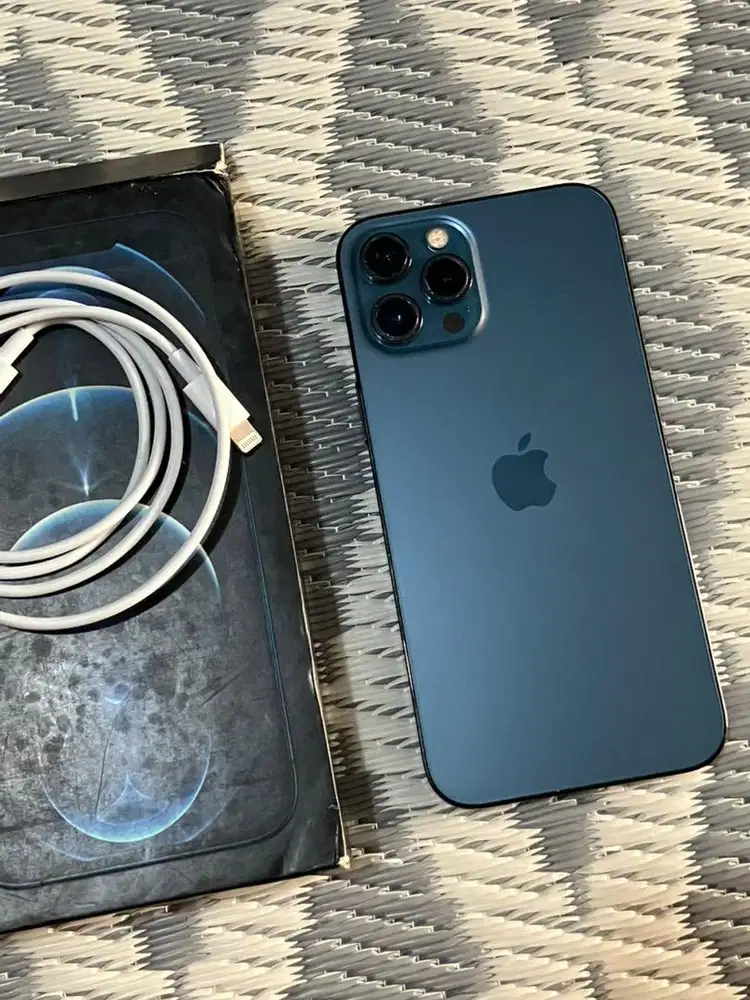 Registered iphone 12 pro max 128gb ibox beacukai