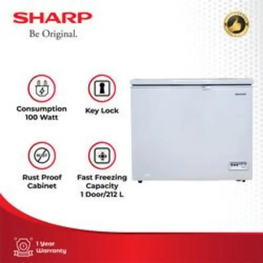 Freezer Sharp type FRV-210X