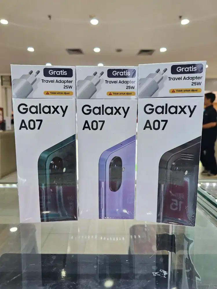 SAMSUNG GALAXY A07 4+4/128GB SEGEL BOX GARANSI RESMI SEIN