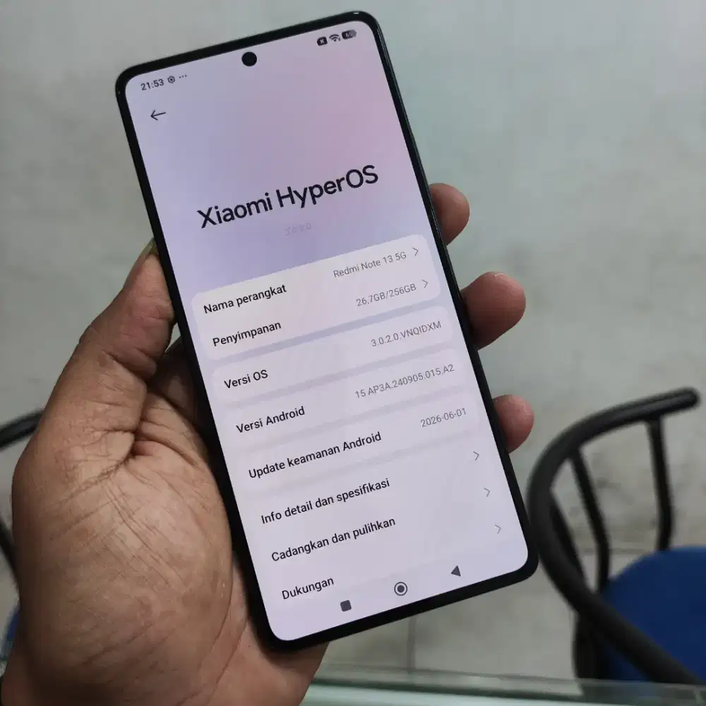 Redmi Note 13 5G, 8/256Gb Fullset, bisa TT