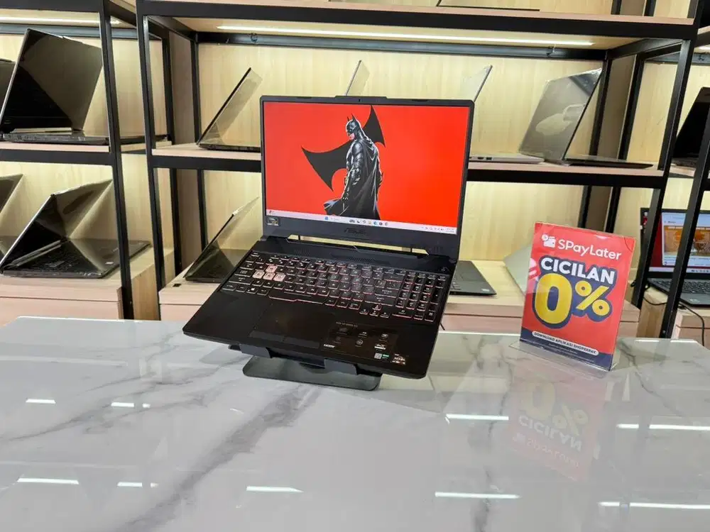 LAPTOP GAMING TUF RYZEN 5 4600H GTX1650 FULSET GARANSI