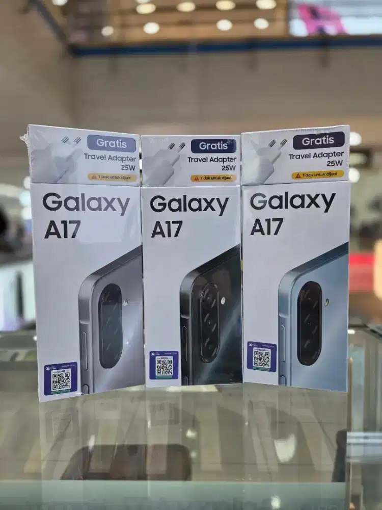 SAMSUNG GALAXY A17 LTE 8+8/256GB SEGEL BOX GARANSI RESMI SEIN